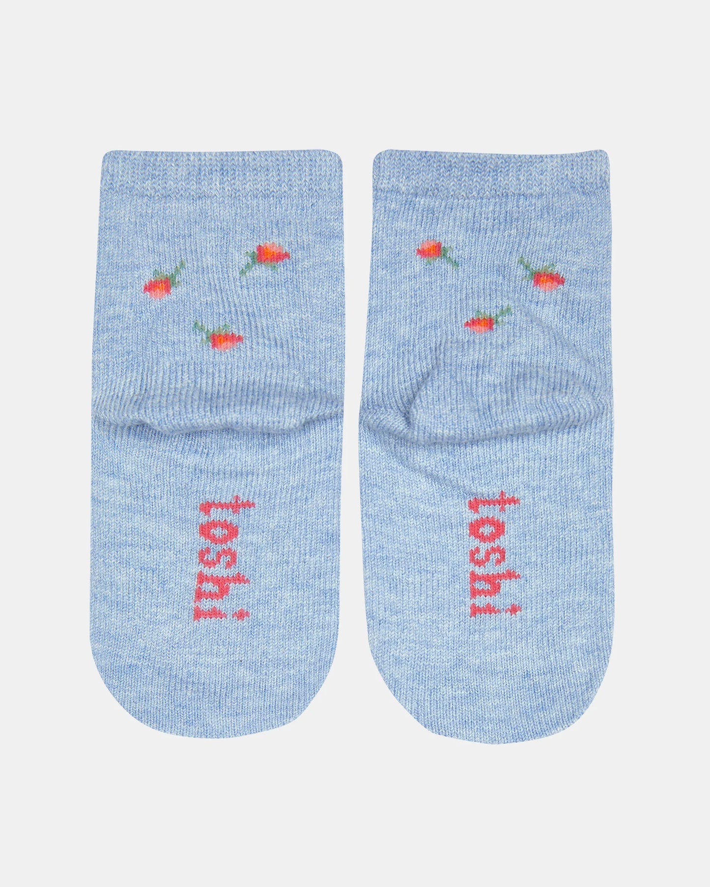 Organic Ankle Socks, Jacquard- Skyla