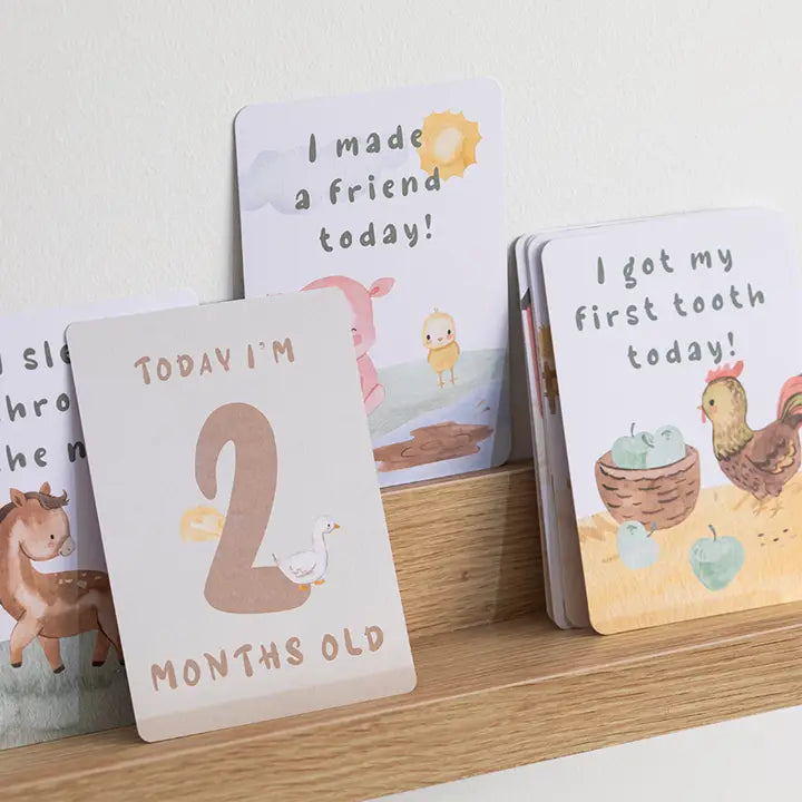 Milestone Cards- Tractor Ride