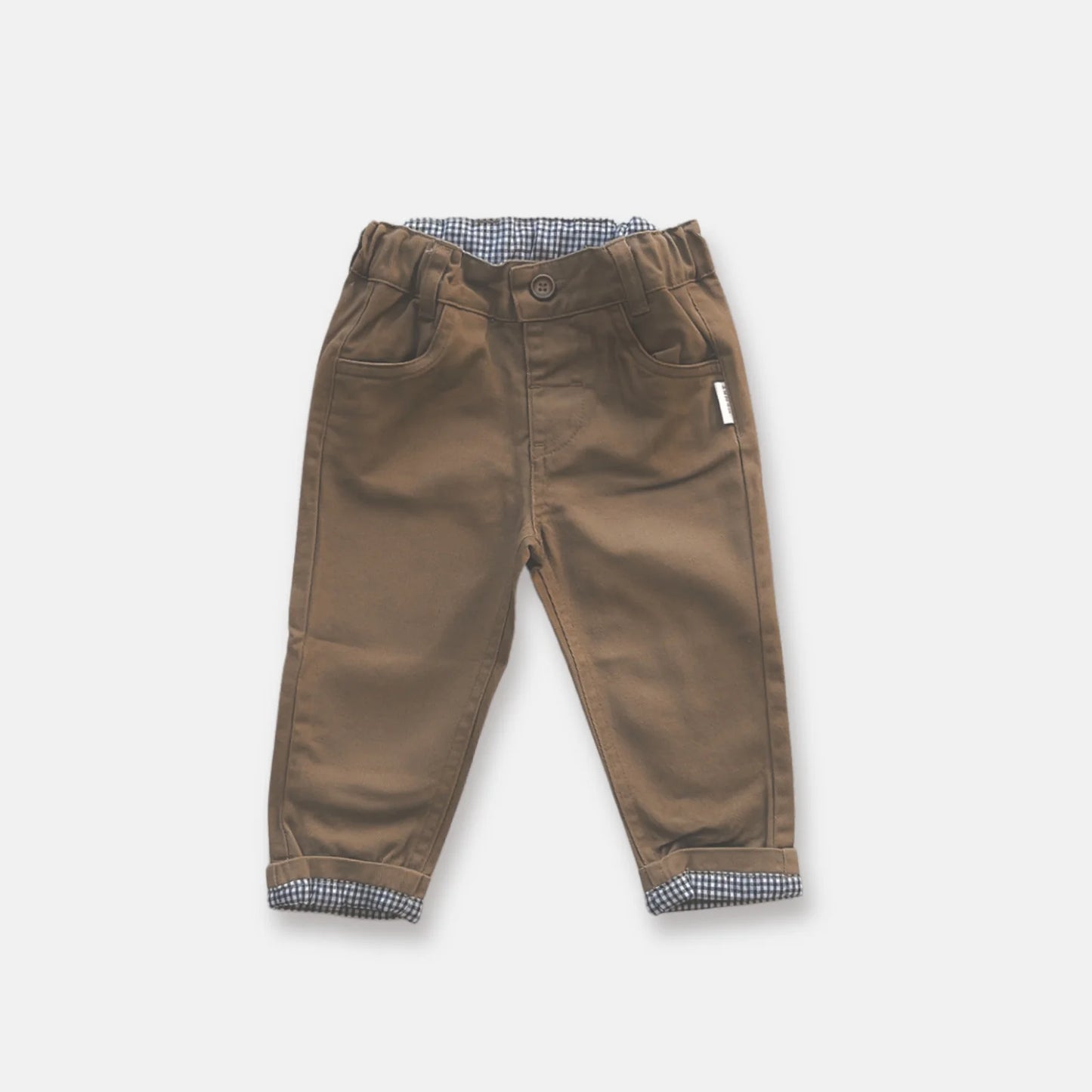 Baby Boys Chino Pant - Taupe