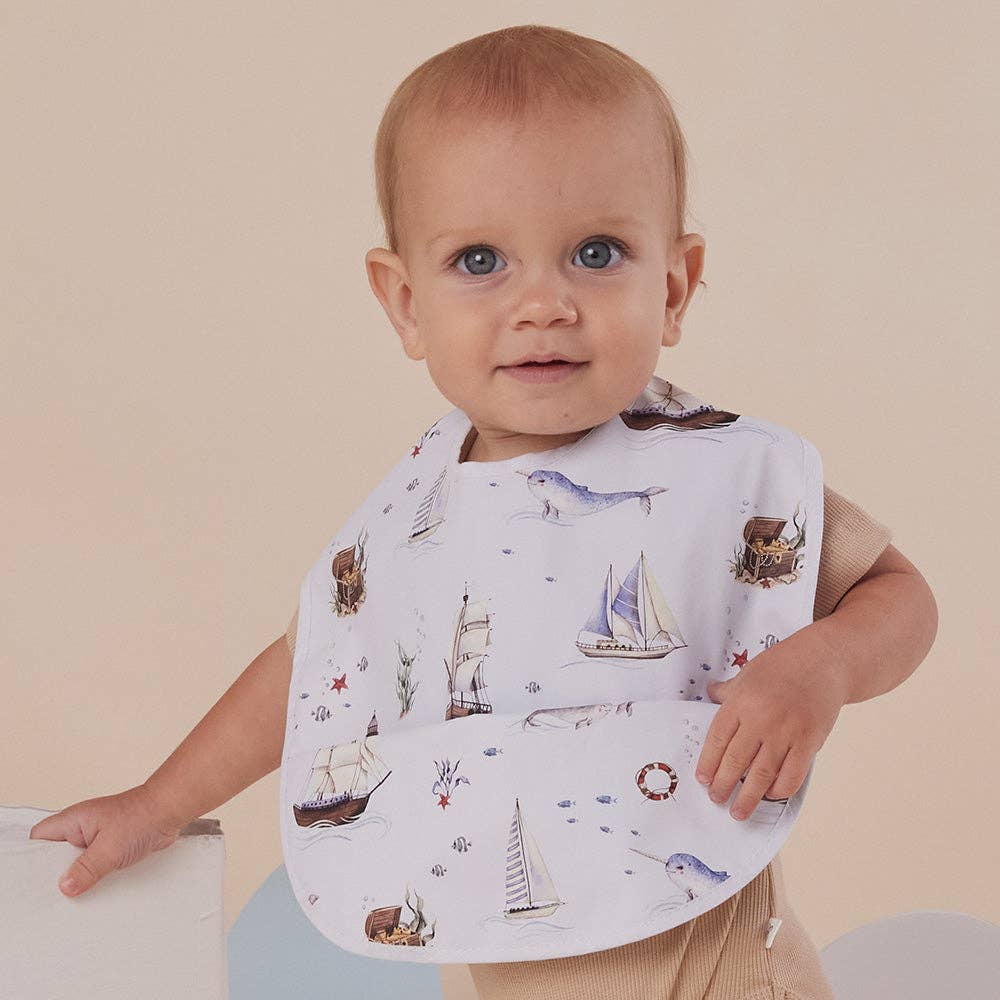 Set Sail Snuggle Bib