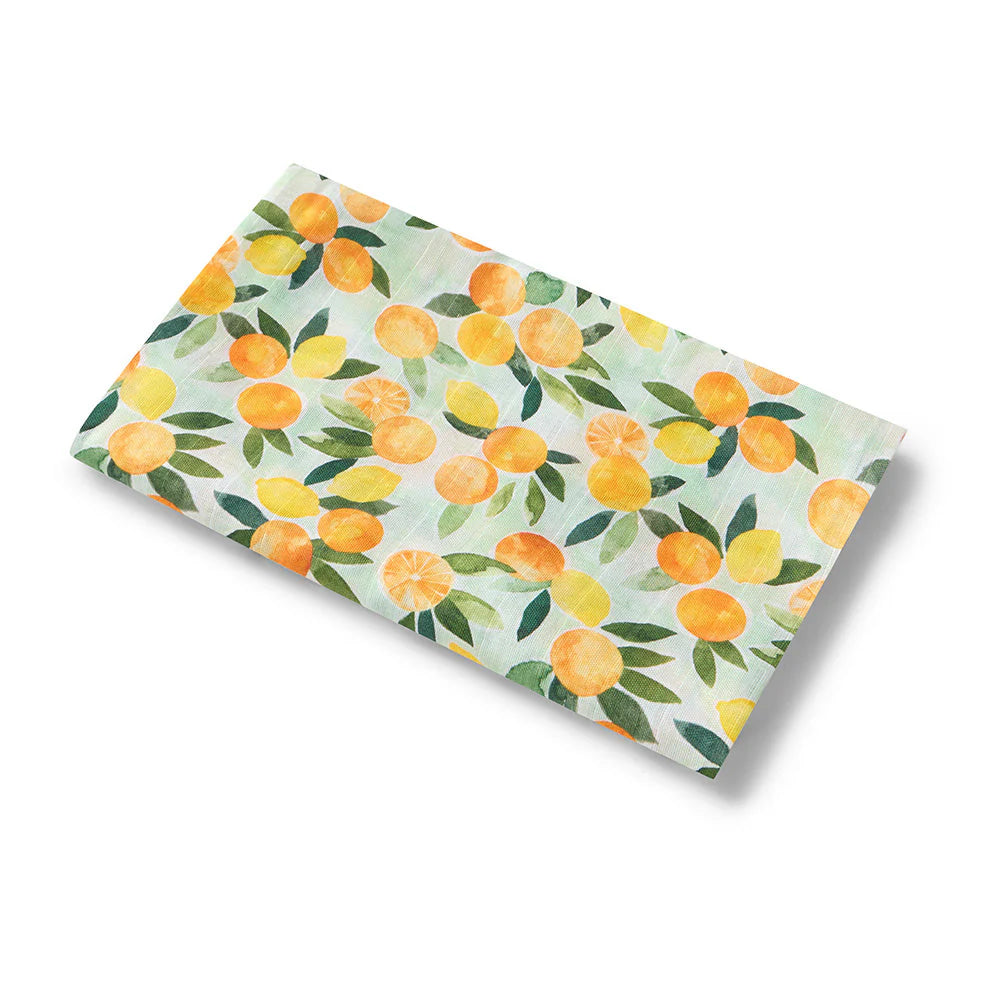 Citrus Sqeeze Organic Muslin Wrap