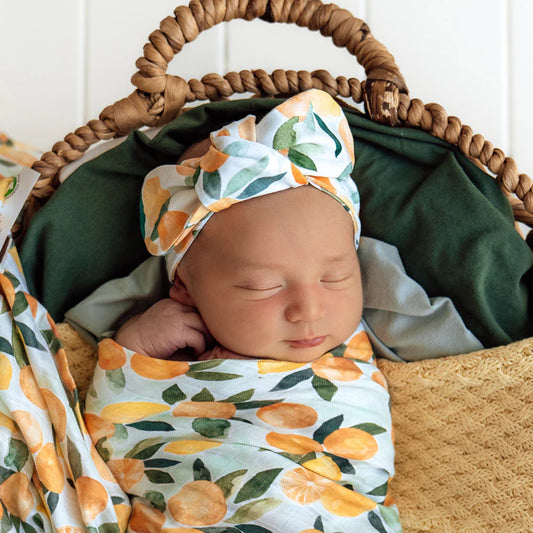 Organic Topknot - Citrus Squeeze