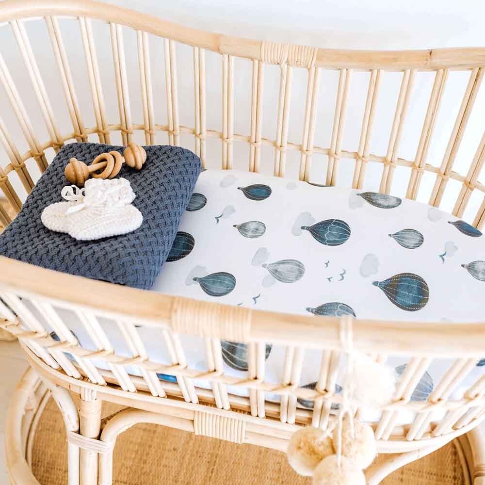 Cloud Chaser Bassinet Sheet/Change Pad Cover