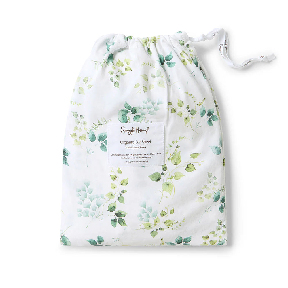 Eden Organic Fitted Cot Sheet