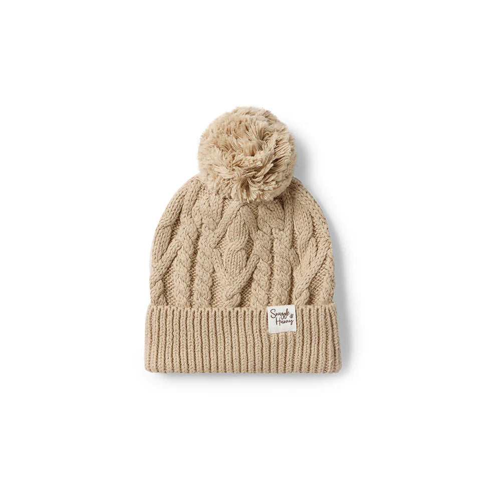 Hazelnut Organic Knit Beanie