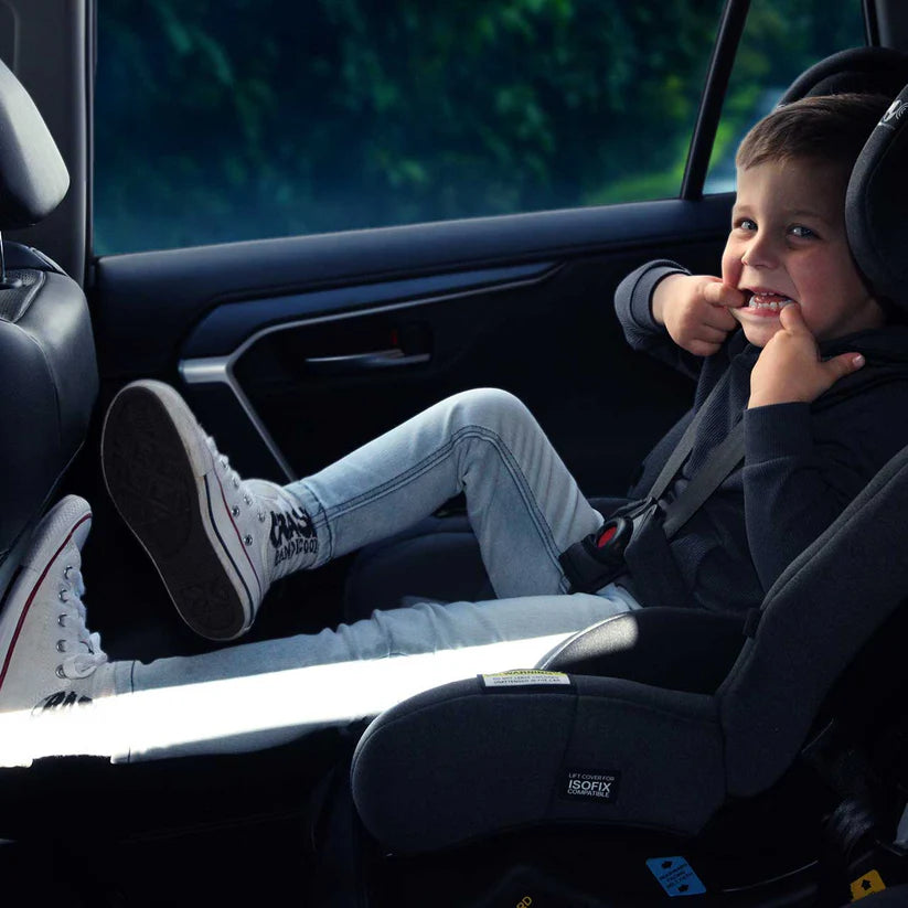 InfaSecure Momentum Go Convertible Car Seat -BLACK FLECK-ISOFix