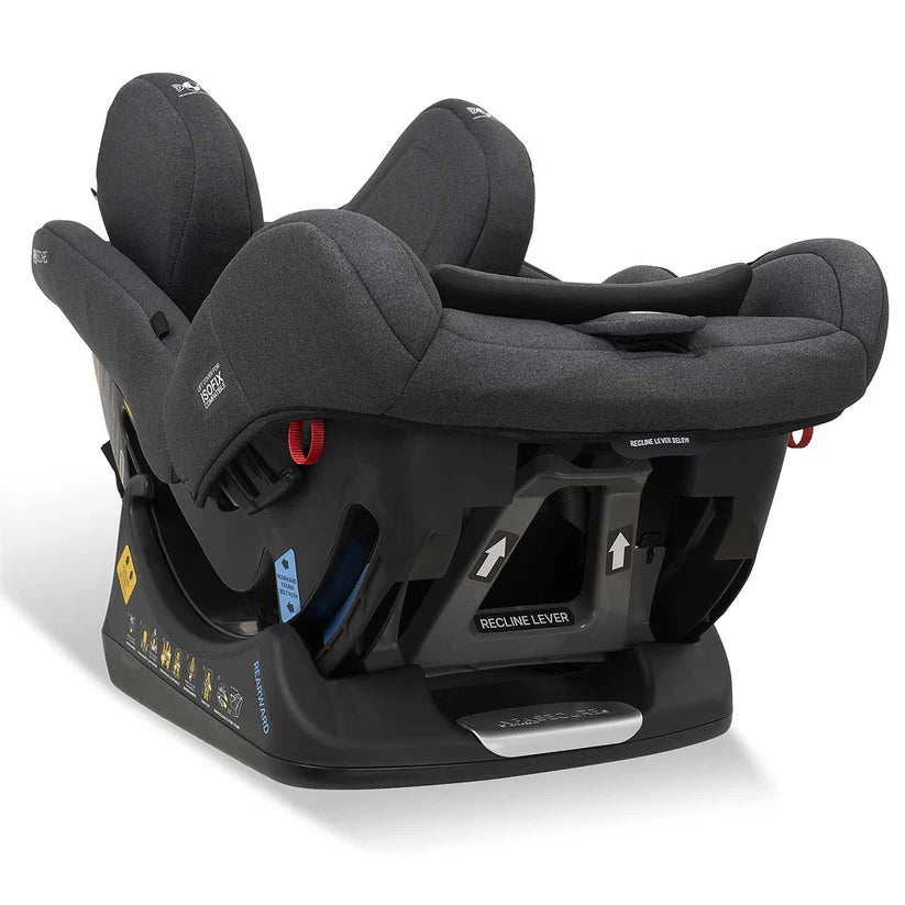 InfaSecure Momentum Go Convertible Car Seat -BLACK FLECK-ISOFix
