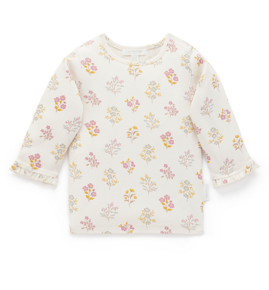 Pointelle Rib Layering Top