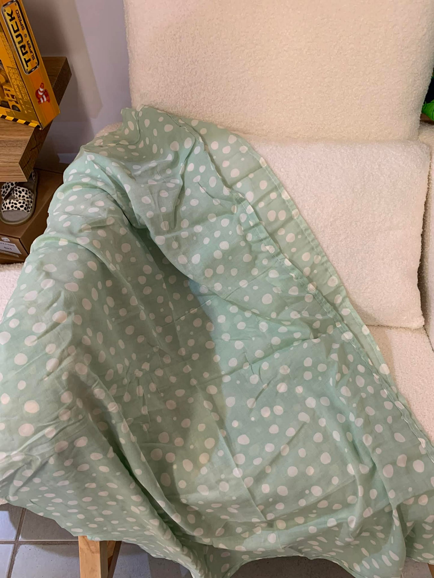 Polka Dot Swaddle Wrap