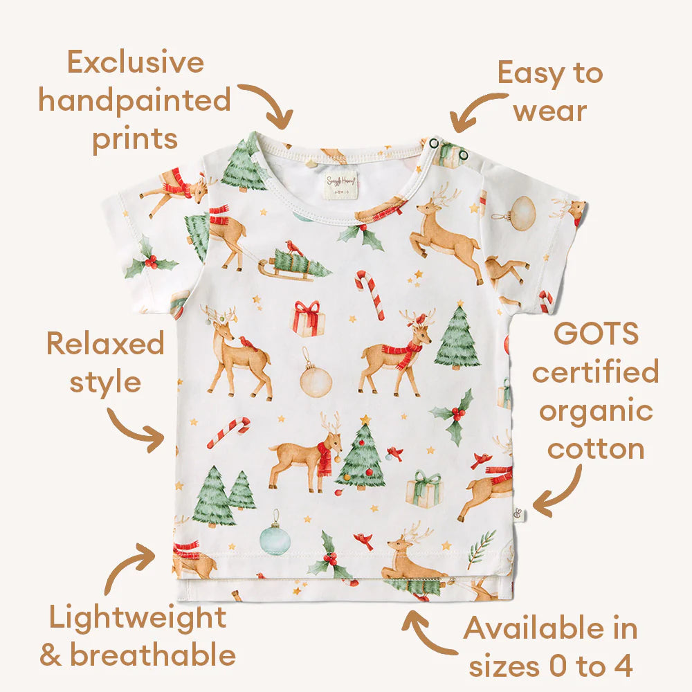 Prancer and Friends Organic T-Shirt