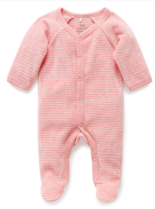 PREMI VELOUR GROWSUIT