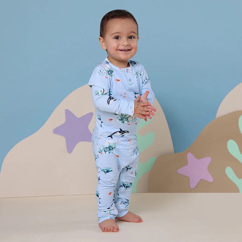 Blue Ocean Convertible Romper