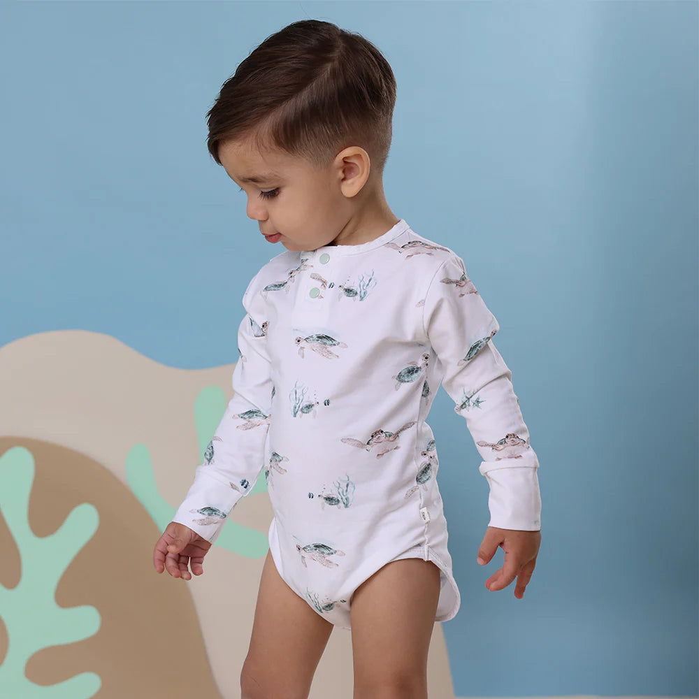 Turtle Long Sleeve Bodysuit