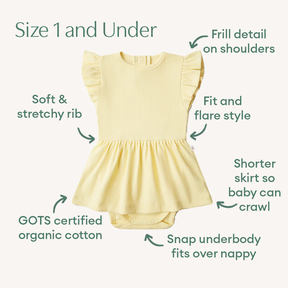 Sunlight Short Sleeve Organic Dress