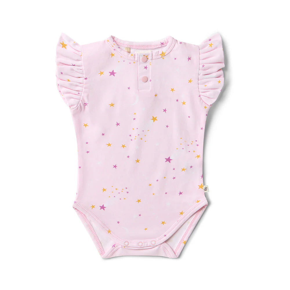 Twinkle Short Sleeve Organic Bodysuit