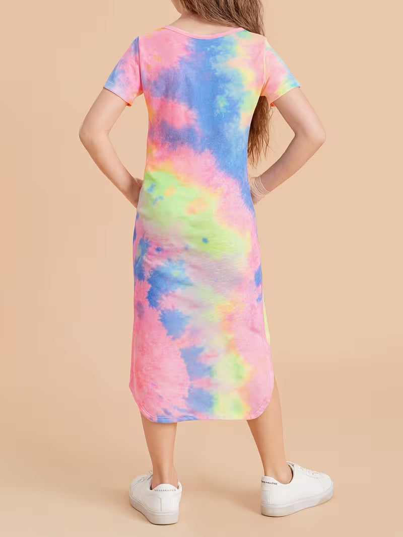 Tye Dyed Fashion Dress