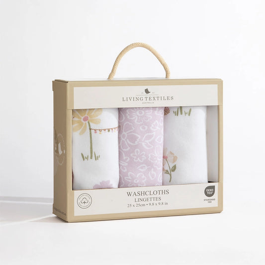 3 Pack Wash cloths - Whimsical Wonderland