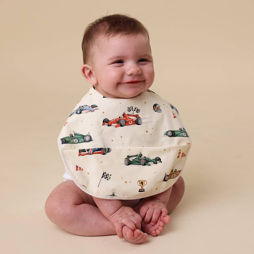 Little Racers Snuggle Bib