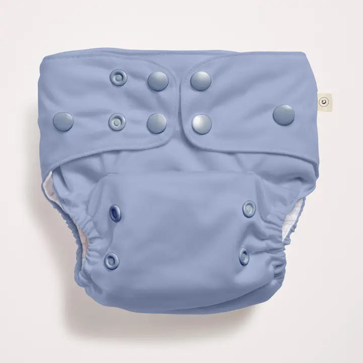 Modern Cloth Nappy-Cloud-One size 3.5kg-16kg