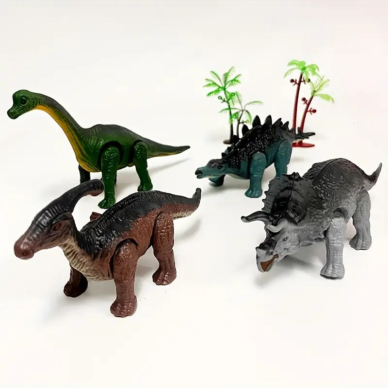 4Pc Dinosaur Action Figure Set