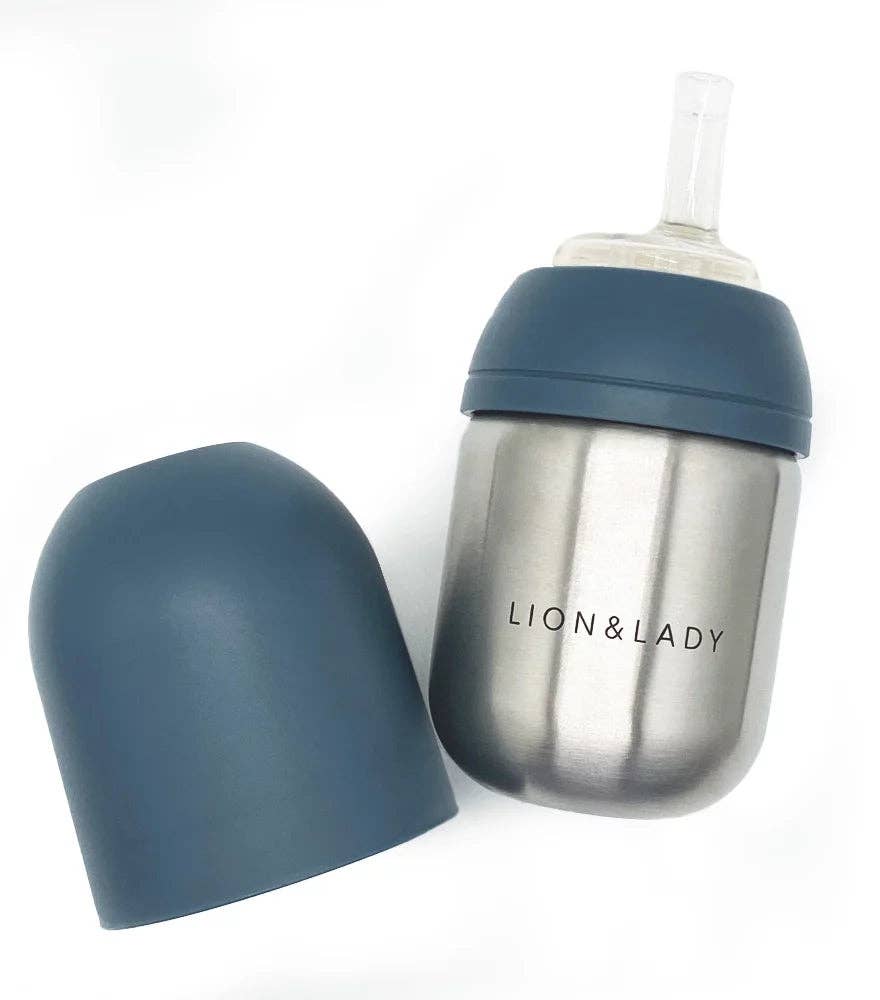 Toddler Straw Cup: French Navy