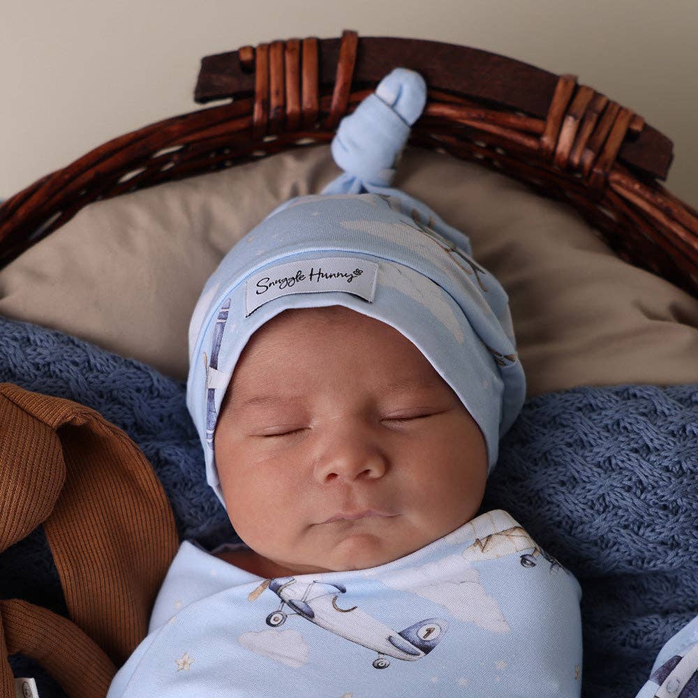 Taking Flight Organic Knotted Beanie