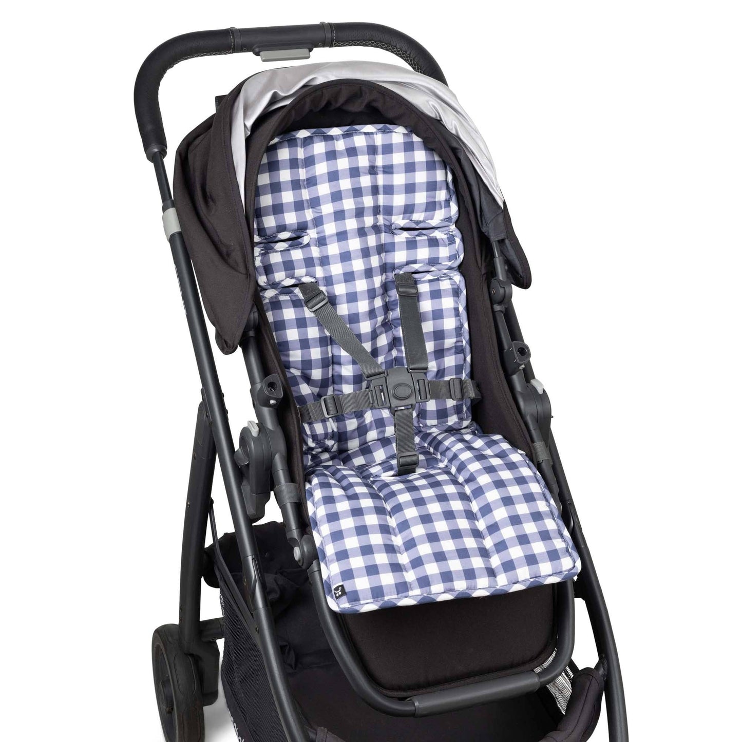 Pram Liner - Bluestone GIngham