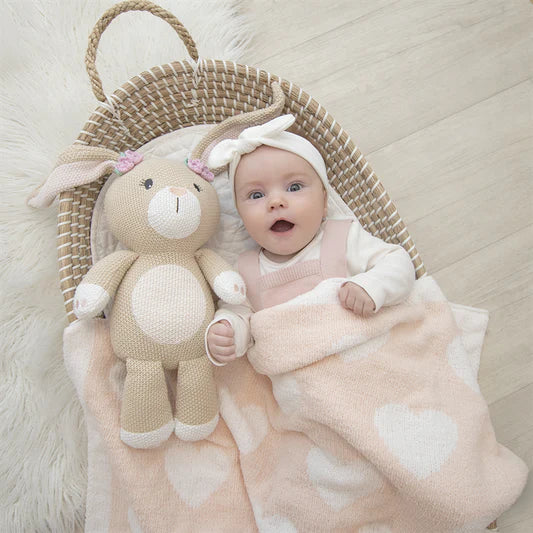 Amelia the Bunny Knitted Plushie