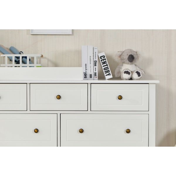 JOY BABY Mia 7 Drawer Chest of Draw with Change Table