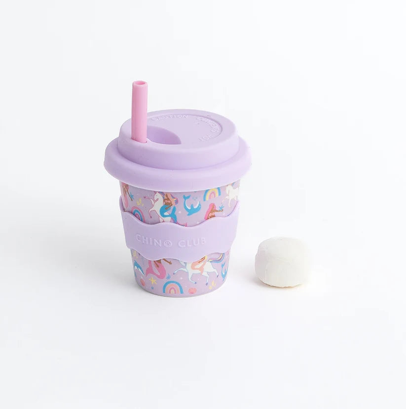 Mermaids and Unicorns babychino Cup 4oz