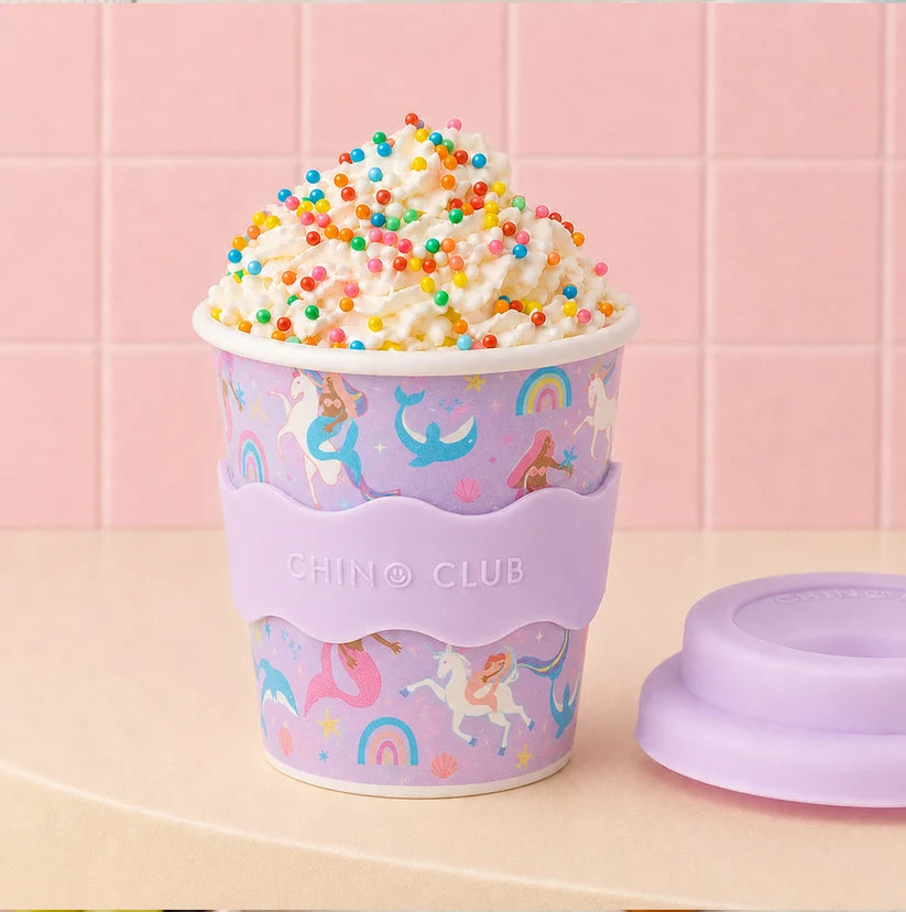 Mermaids and Unicorns babychino Cup 4oz