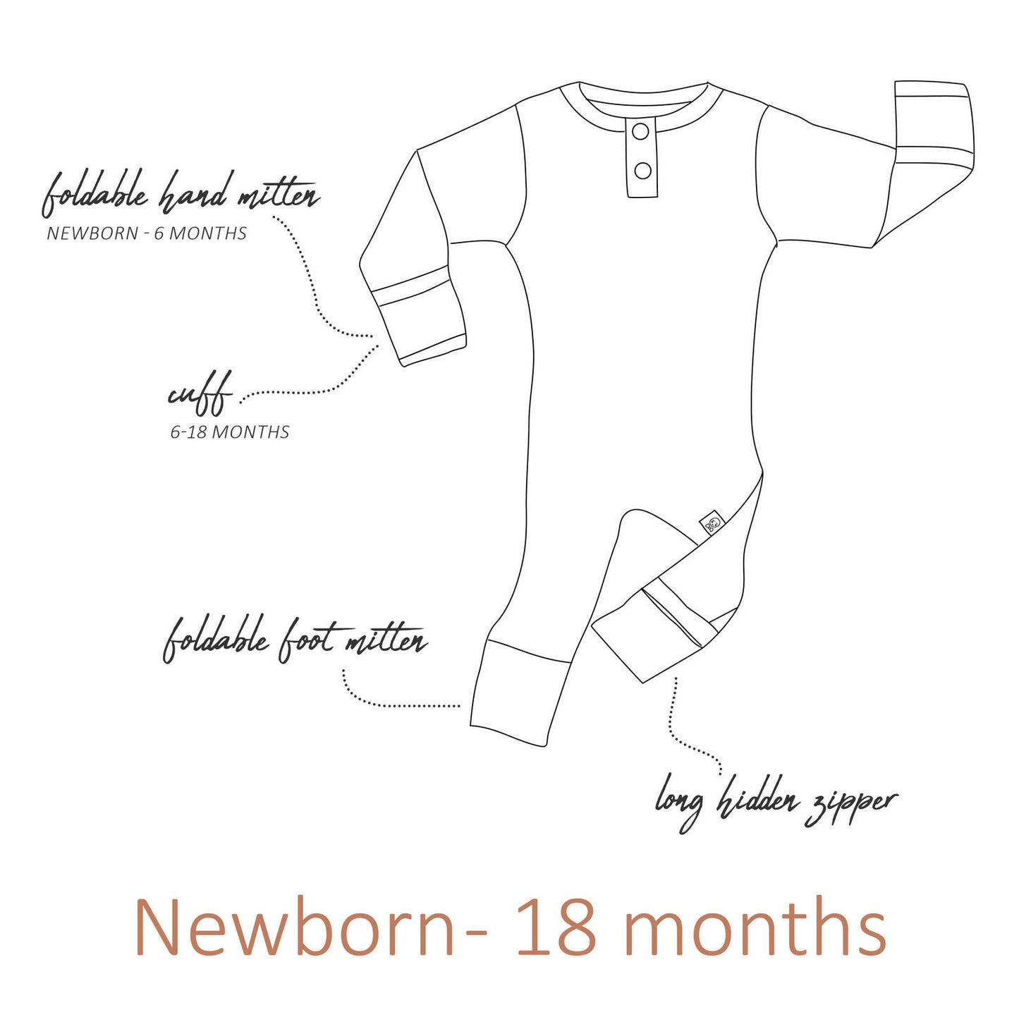 Eucalypt Organic Growsuit