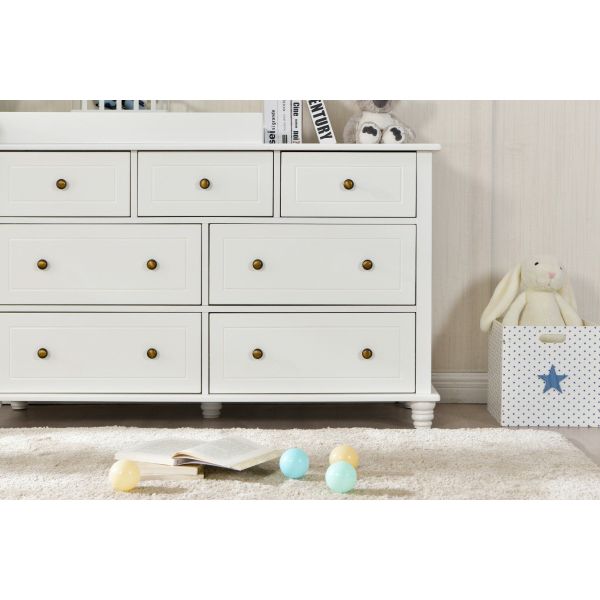 JOY BABY Mia 7 Drawer Chest of Draw with Change Table