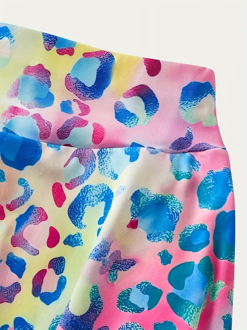 Sport Skirt- Leopard print
