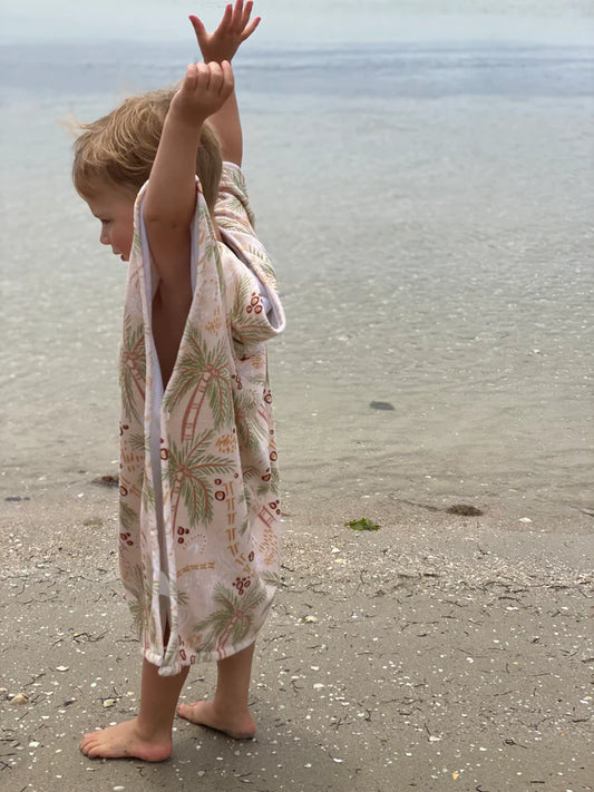 Hooded Towel - Desert palm