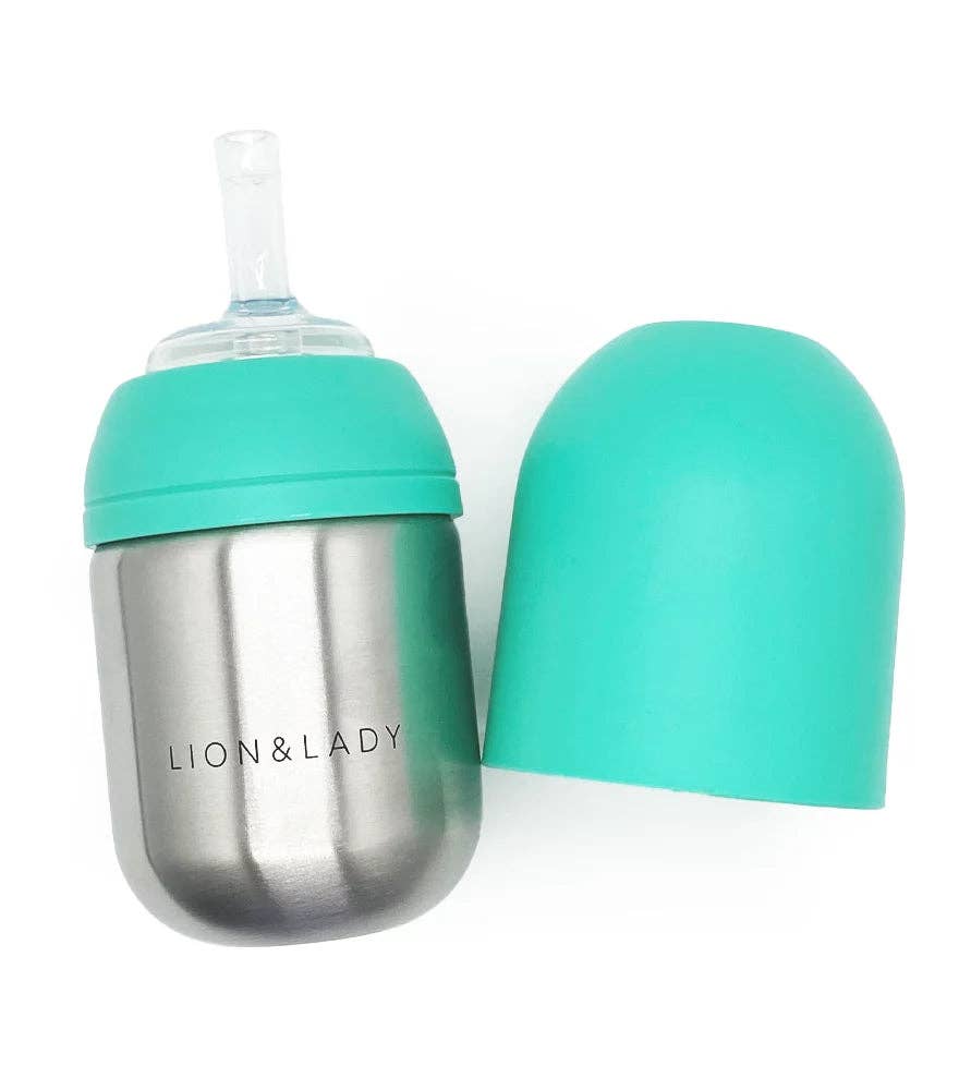 Toddler Straw Cup: Mint