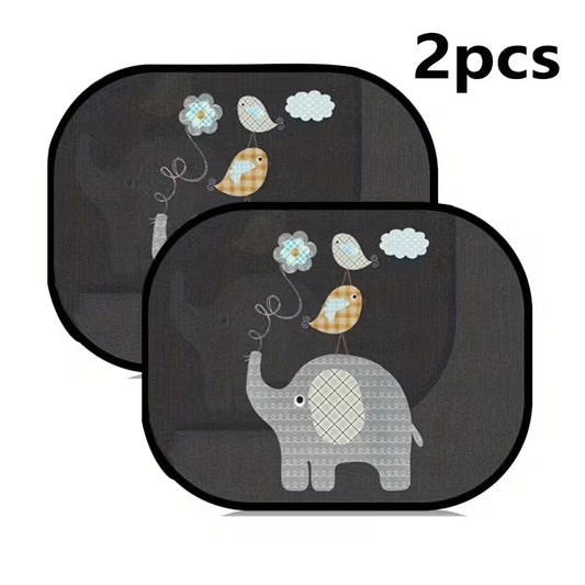 2pcs Car Side Window Sunshades