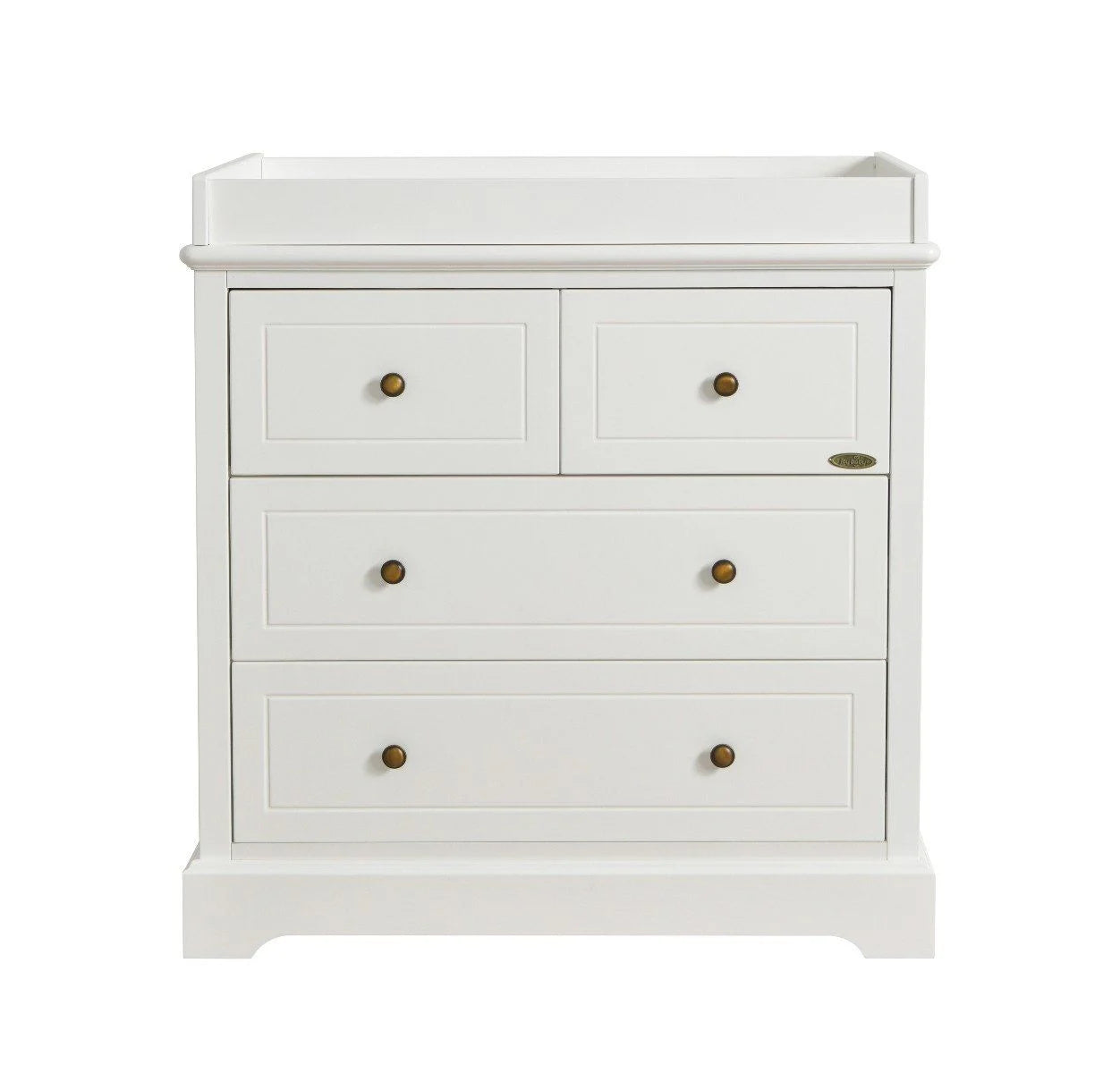 JOY BABY Comet 4 Drawer Chest of Draw with Change Table - White