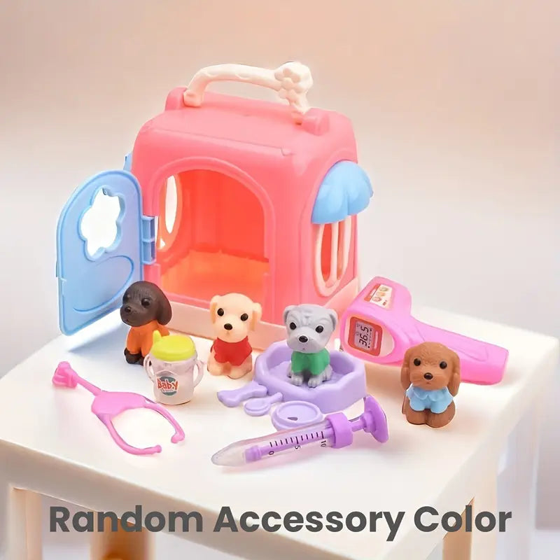 Pet Pretend Play Toys Dog Playset- Dr Set