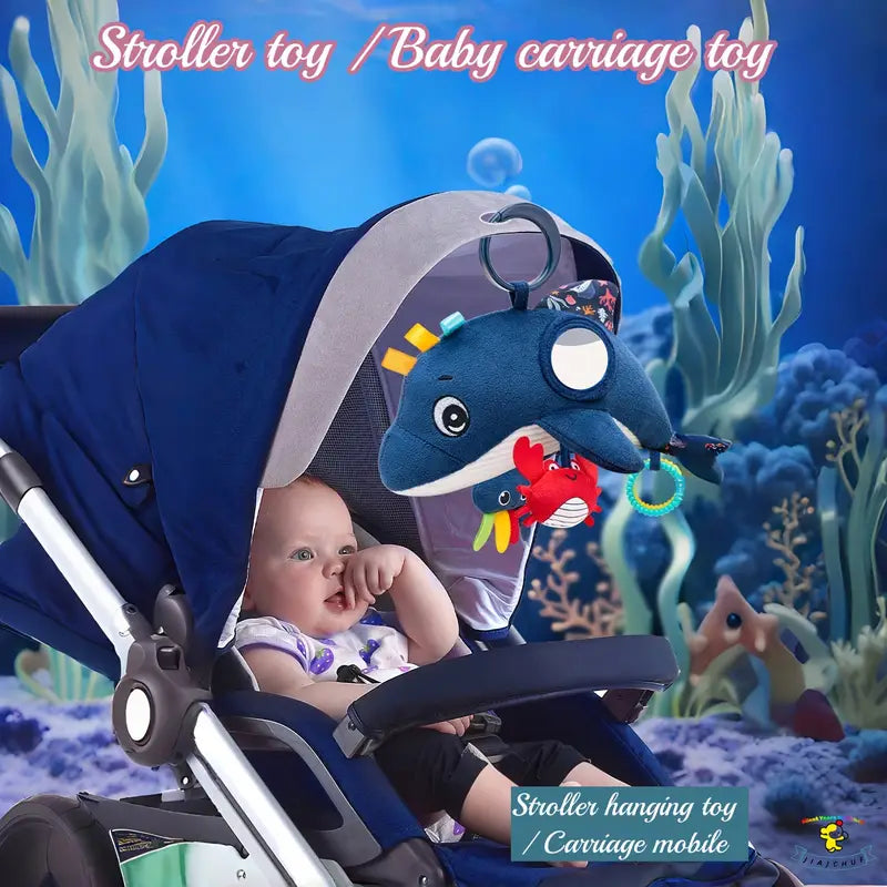 Car and Stroller Toy- Baby Whale