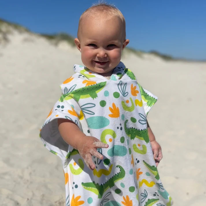 Hooded Towel - CROCODILLY