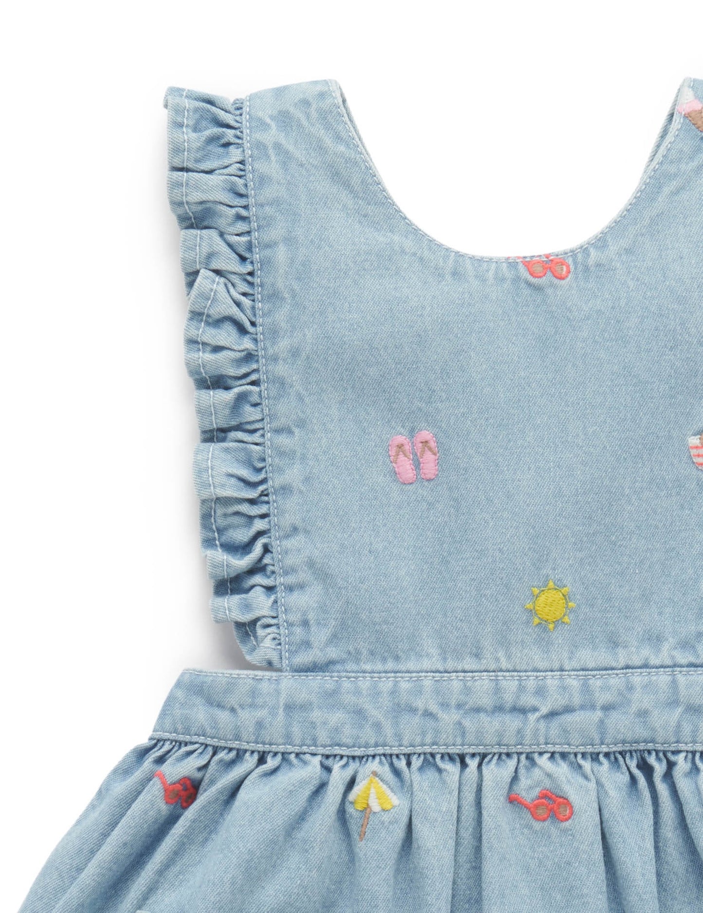 EMBROIDERED PINNIE