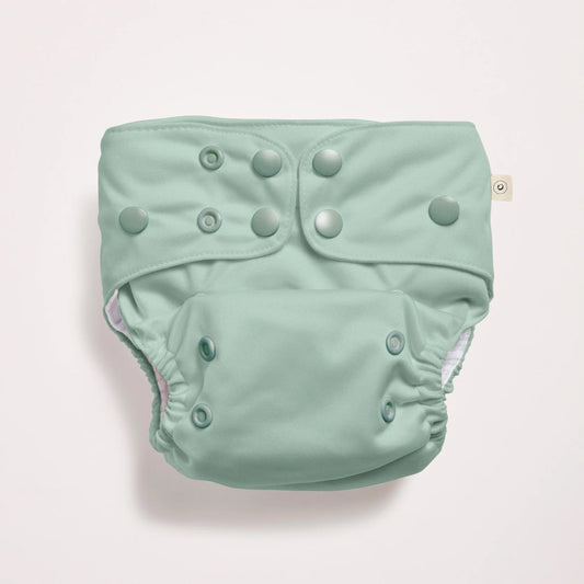 Modern Cloth Nappy-Mint-One size 3.5kg-16kg