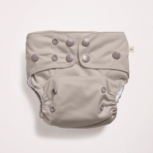 Modern Cloth Nappy- Sepia-One size 3.5kg-16kg