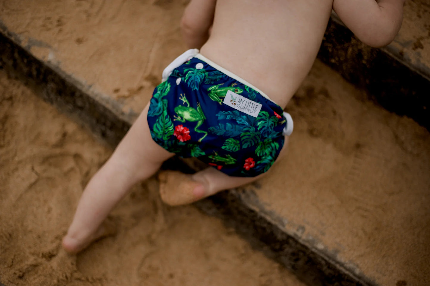 Swimming Nappy- Tropical Frogs