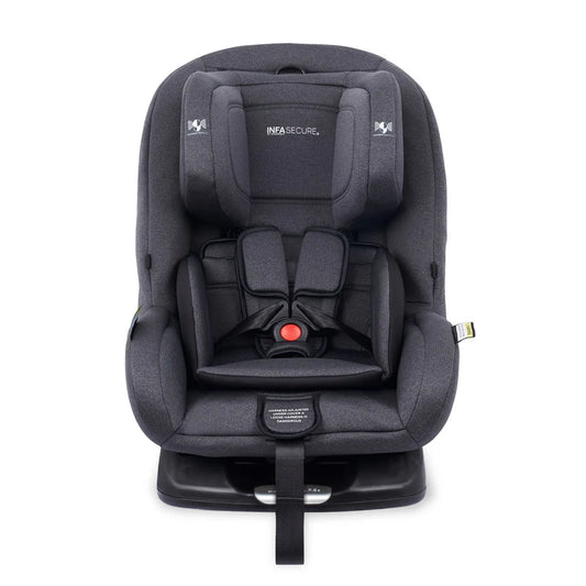 InfaSecure Momentum Go Convertible Car Seat -BLACK FLECK-ISOFix