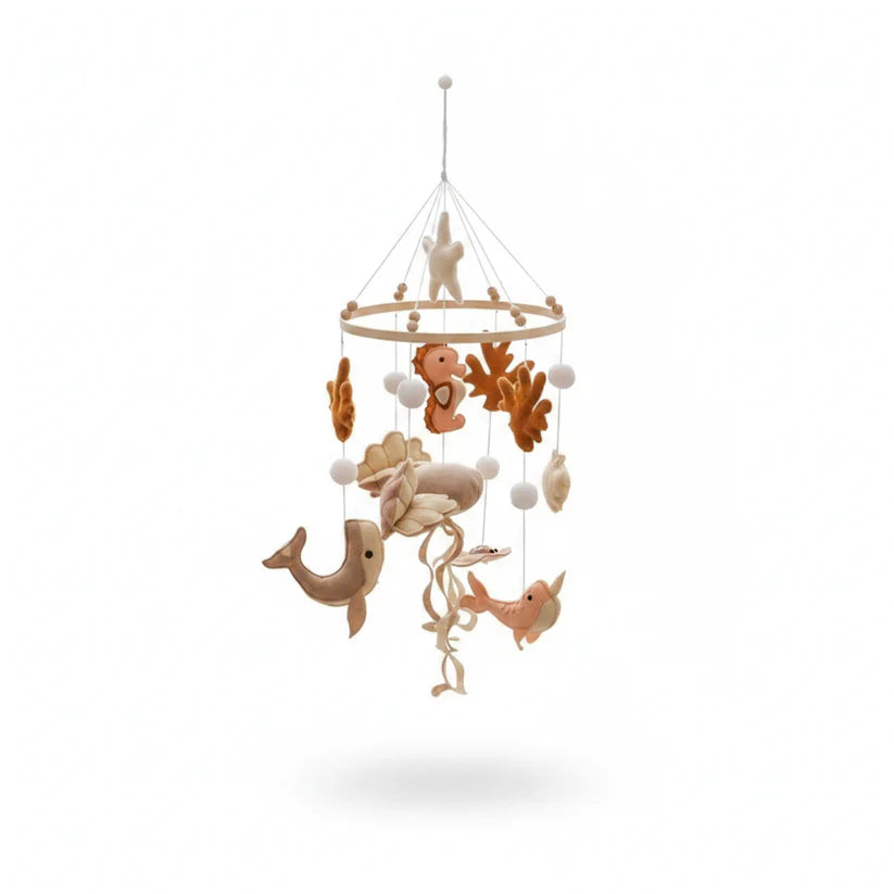 Ocean Jellyfish Nursery Mobile