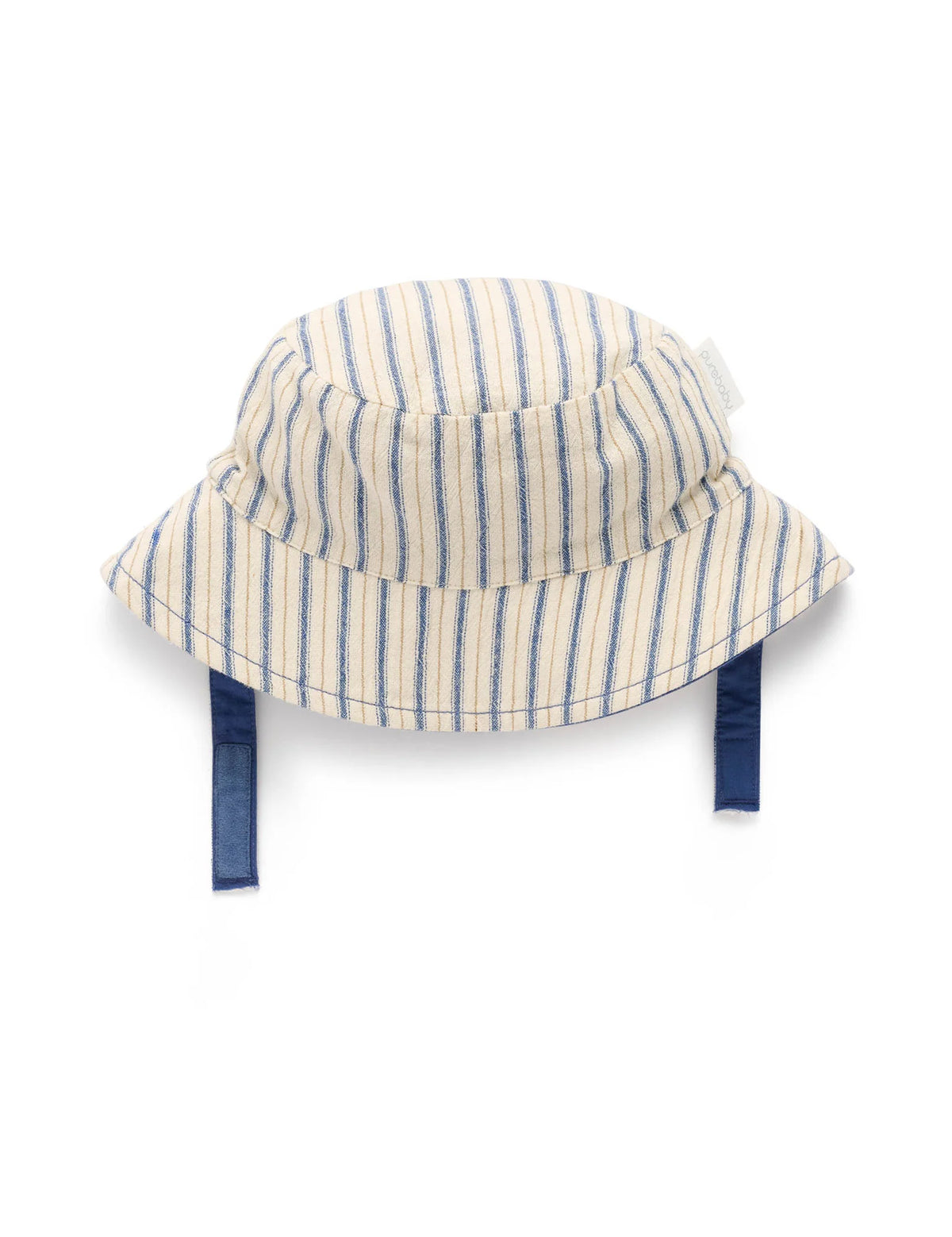 REVERSIBLE STRIPED BUCKET Hat- Ticking Stripe