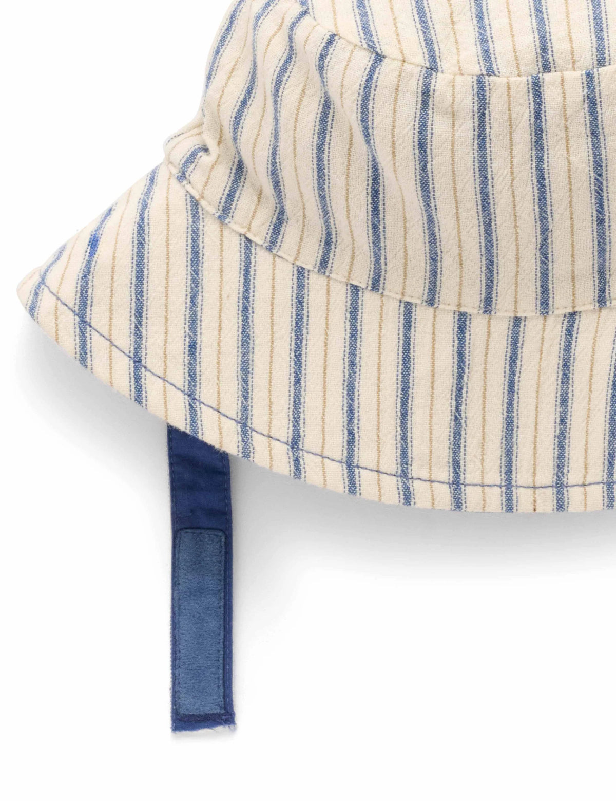 REVERSIBLE STRIPED BUCKET Hat- Ticking Stripe