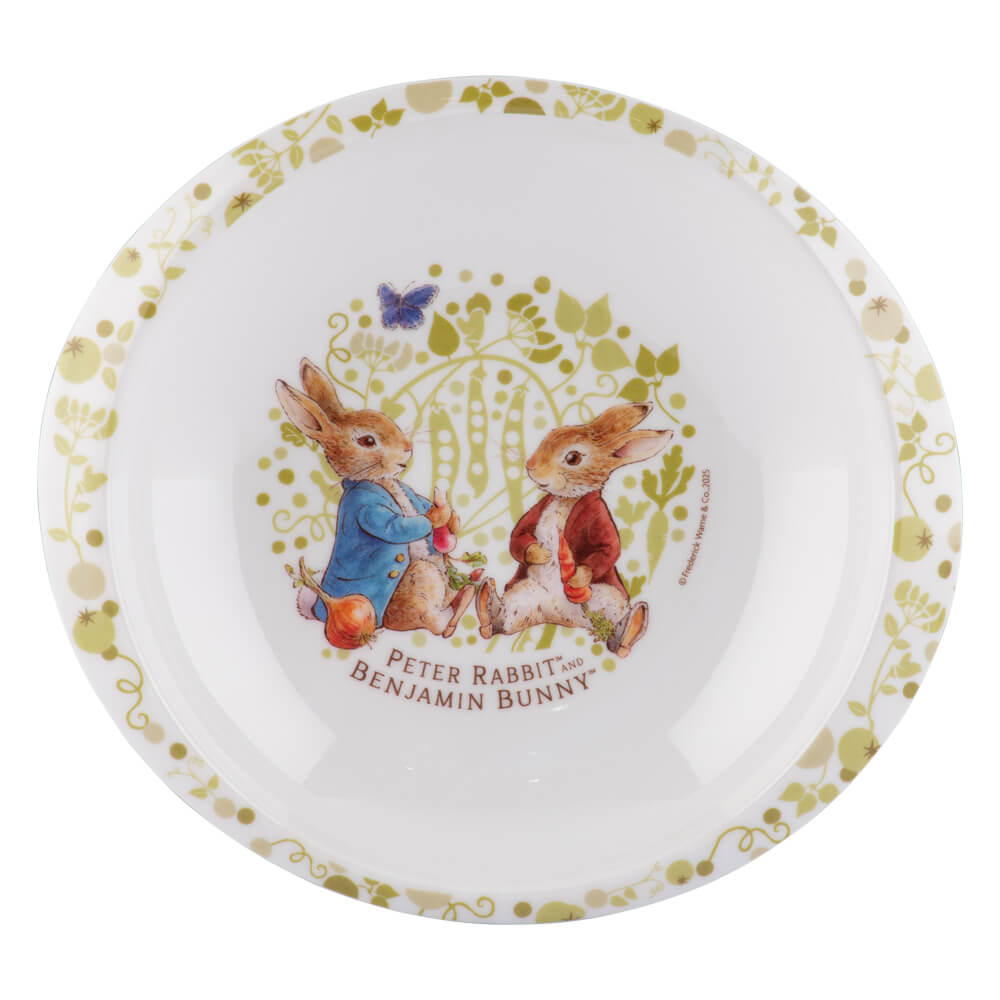 PETER RABBIT 5 PIECE MELAMINE DINNER SET